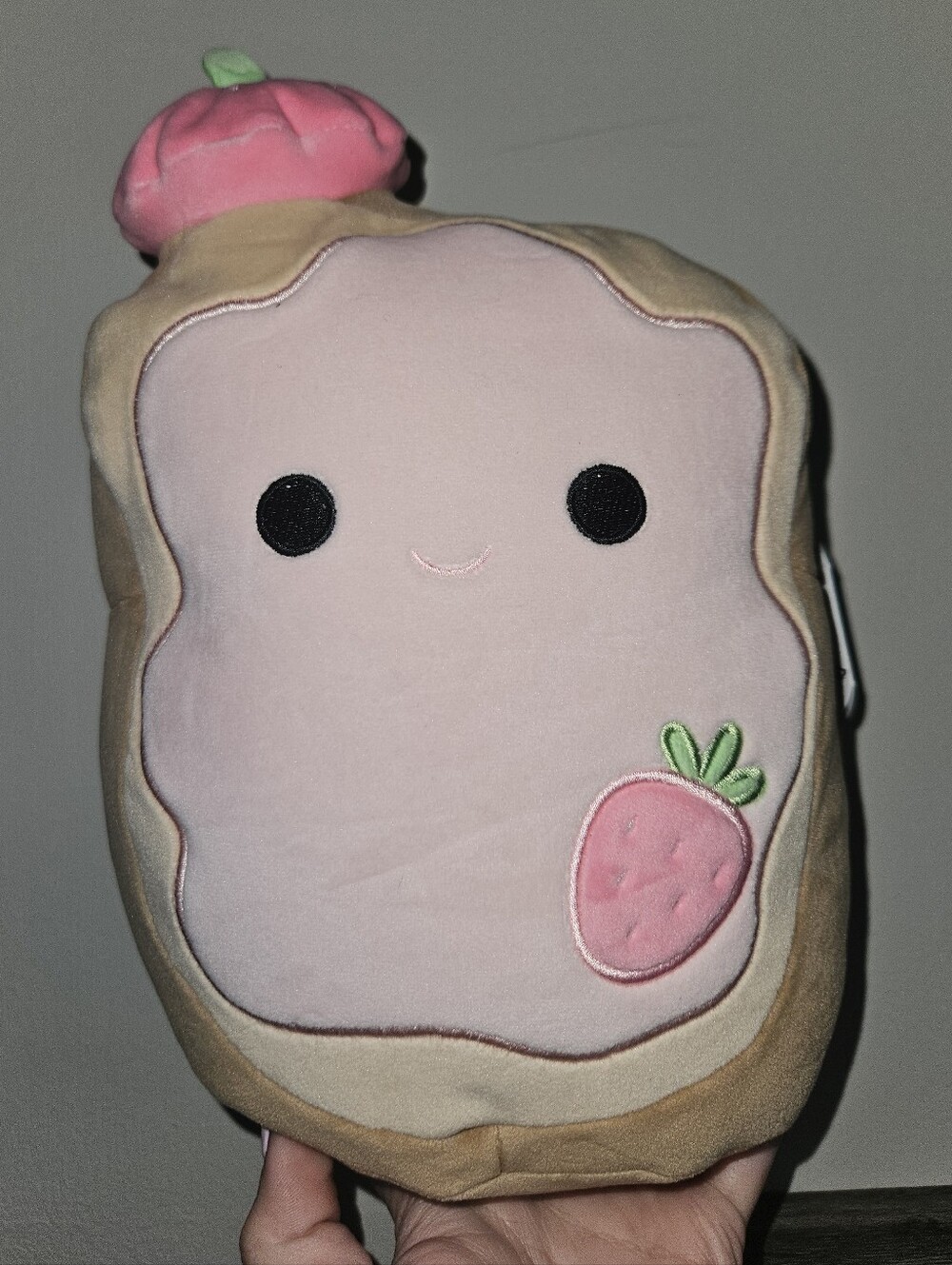 NWT Marie The Pink Strawberry French Toast Squishmallow 8" Plush First To Market